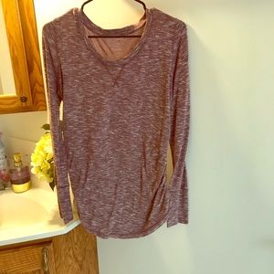 Maroon long-sleeve Sweater